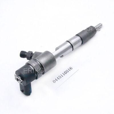 Erikc 0 445 110 516 Diesel Engine Bosch Fuel Injector Assembly 0445110516 Common Rail Spare Parts Injector Bosch