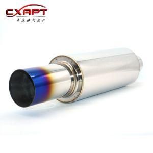 Universal Performance 51mm Remus Titanium Silence Muffler Tip Silencer Tail Throat Exhaust Pipe for Car for Hks for Akrapovic