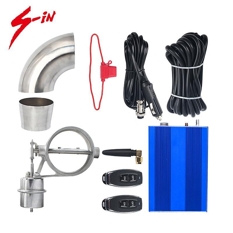 Origin China Exhaust Vacuum Valved Muffler with Remote Control