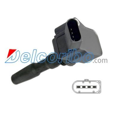 Ignition Coil 04c905110A, 04c905110b, 04c905110c for Audi/VW/Skoda