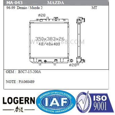 Auto Radiator for Mazda Demio/ Mazda 2&prime;96-99 Mt