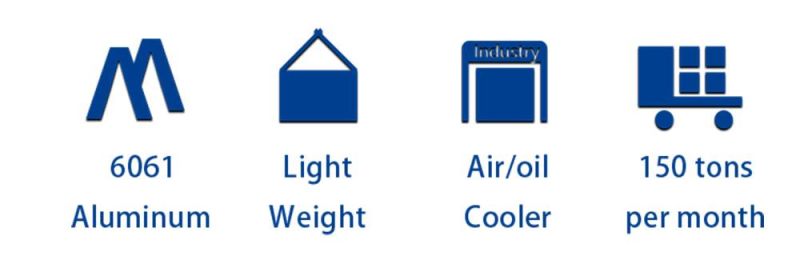 OEM Intercooler Core 500*300*76 Air Cooler Car Intercooler