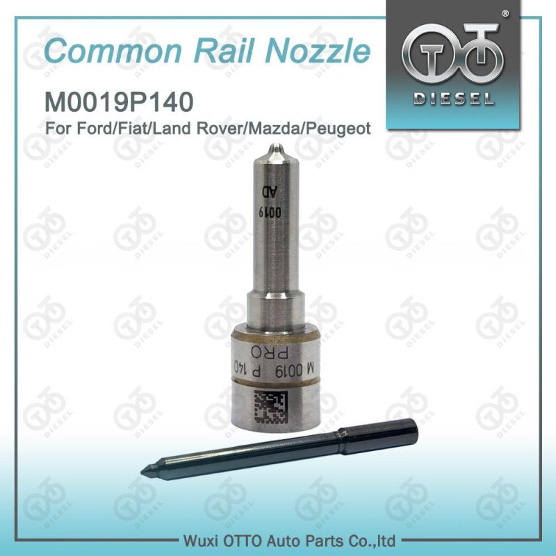 Diesel Common Rail Injector Nozzle M0019p140, for Injector 5ws40745 / Bk2q-9K546-AG / Bh1q-9K546-Ab / A2c5330791, Ford/FIAT/Land Rover/Mazda/Peugeot