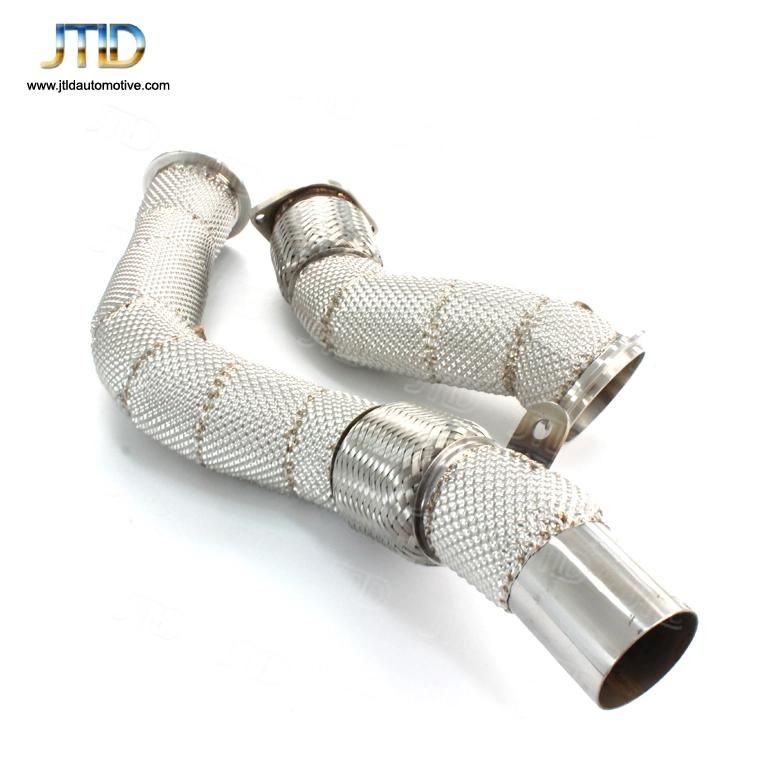 Made in China Exhaust Downpipe with Heat Shield for BMW M3 M4