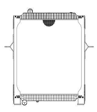 High Quality Competitive Price Truck Radiator for Volvo Fe 240HP (06~) OEM: 5001868514, 65476