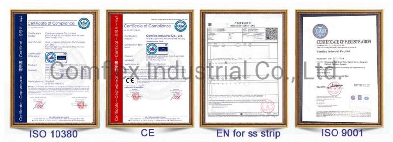 SUS201/SUS304 Auto Exhaust Flex Bellows, Exhaust Flexible Pipe Connector with Nipple^