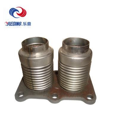 Factory Wholesale Stainless Steel SS304 Bellow Pipe with Flange