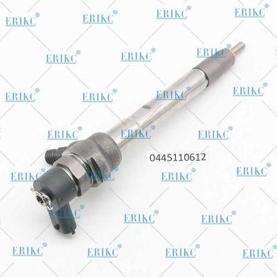 Erikc 0445110612 Diesel Engine Fuel Injector 0445 110 612 Common Rail Diesel Injectors 0 445 110 612