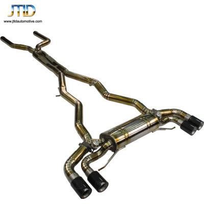 Jtld High Performance Interior Accessories Cat Back Stainless Gold Color Exhaust for BMW M5 F90