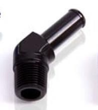 45 Degree Male NPT to Barb Adapter Hose Fittings