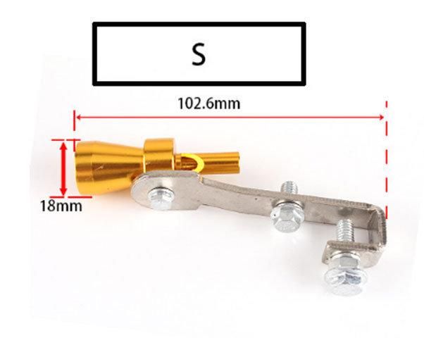 Automobile Turbine Whistle Exhaust Pipe Generator Sound Simulator Automobile Motorcycle Tail-Throat Modification Accessories