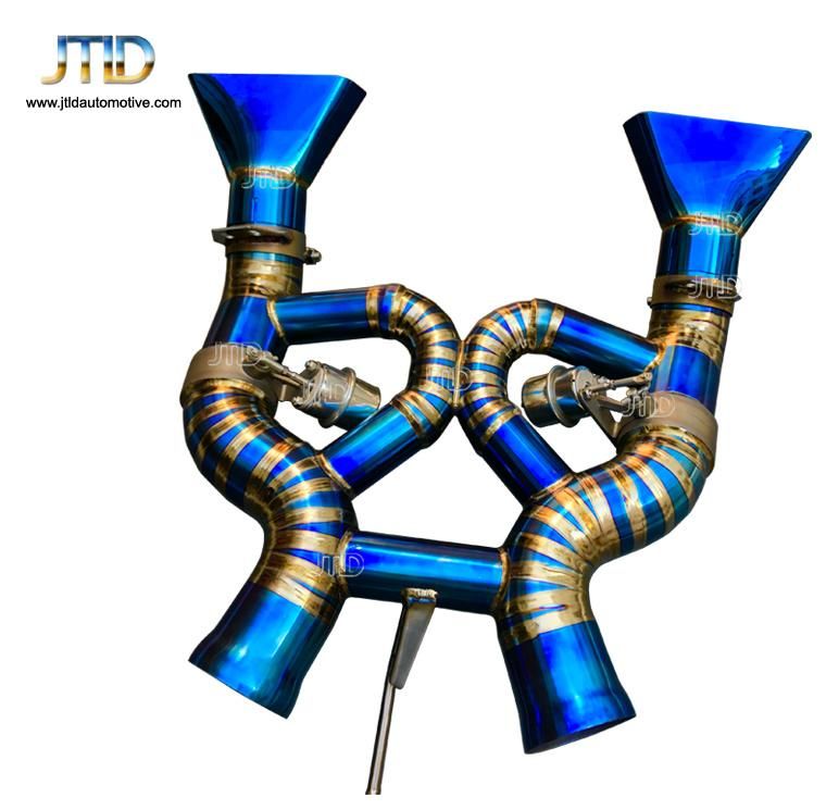 Car Exhaust Catback Titanium Exhaust System for Mclaren MP4-12c 650s