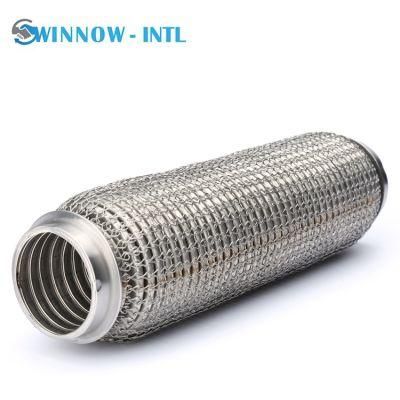 2 Inch Car Stainless Steel Flexible Systems Factory Auto Joint Flex Bellows Interlock Exhaust Flex Flexible Pipe