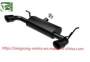 Twin Double Exhaust Pipes Skull Muffler for Jeep Wrangler Jk