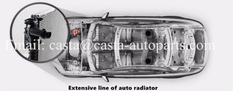 Specialized Manufacturing Aluminum Radiator for Opel