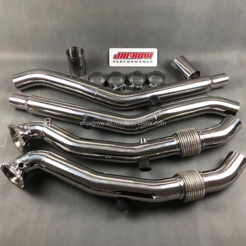 Jagrow Exhaust Downpipe for Audi S6 S7 RS6 RS7 C7 4G 4.0t Downpipe