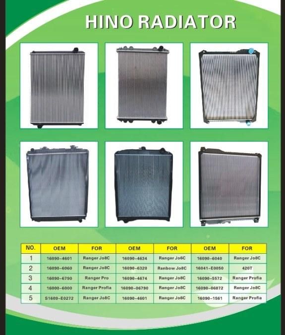 Aluminum Car and Trucks Radiator OE Number 16400-65041 472*528*49 Mt Dpi: 50 Auto Radiator