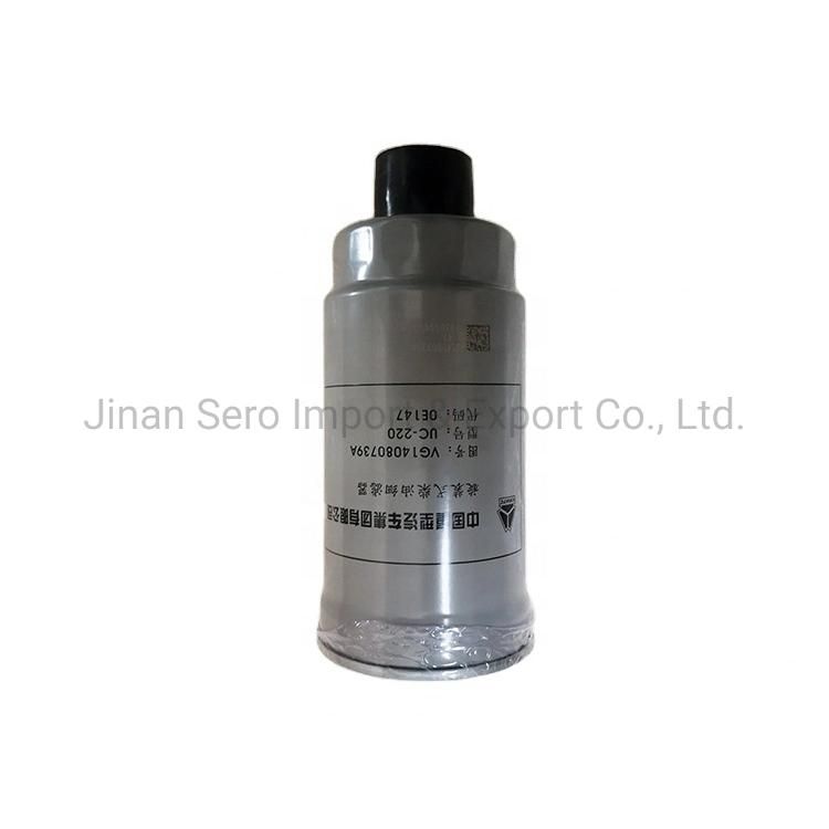 Supply Original Fuel Water Separator Vg1047080011 for Sinotruk Truck Diesel Filter Engine Parts