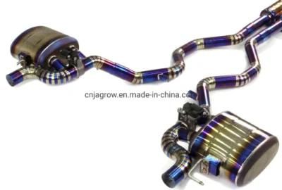 for Range Rover Sport SVR Exhaust System with Titanium Burn Blue
