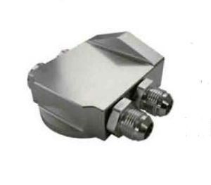 Aluminium Billet Remote Oil Filter Housing