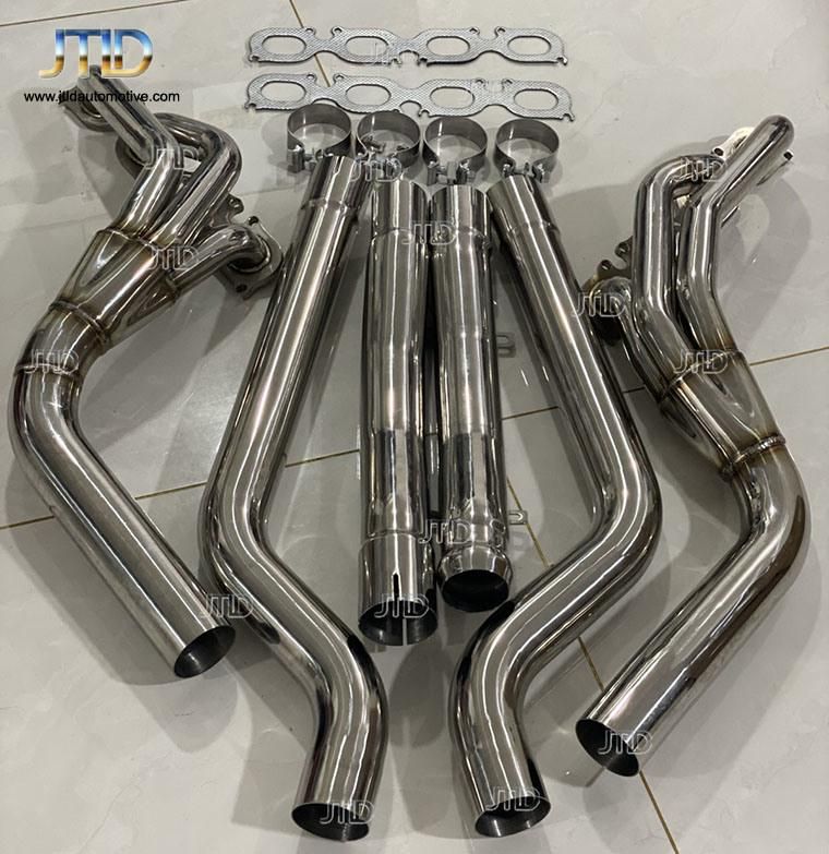 Cheap Price High Performance 304 Stainless Steel Exhaust Manifold Exhaust Header for Mercedes Benz W204 Amg C63