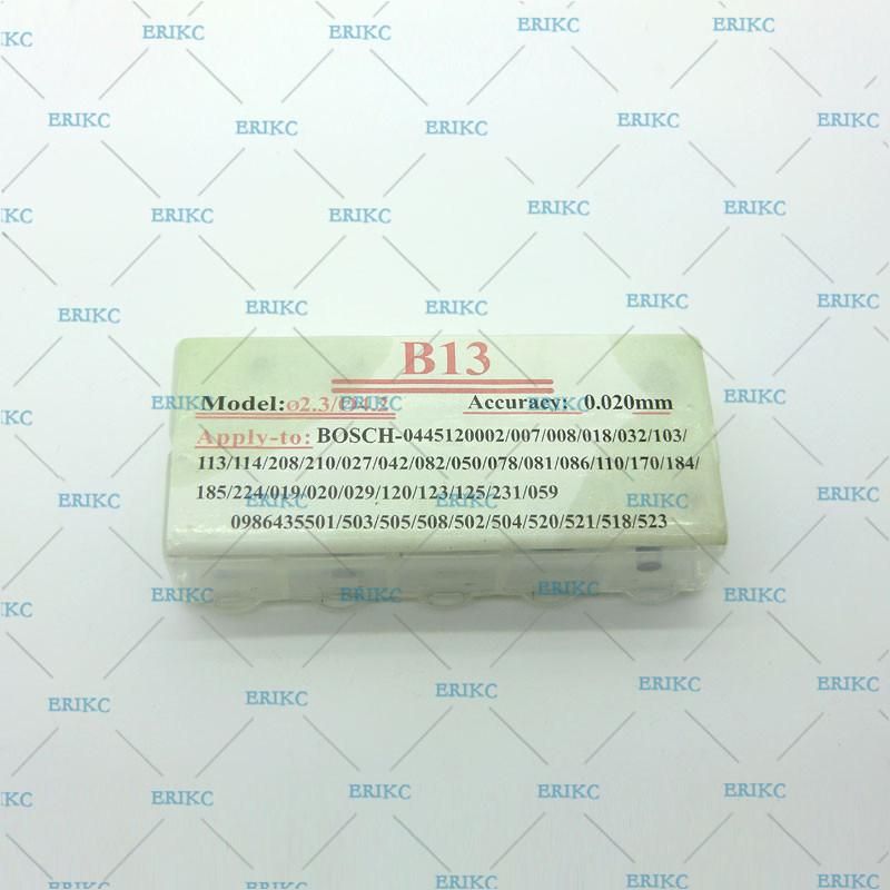 Erikc Adjusting Shim Common Rail, Bosch B13 Diesel Fuel Original Injector Shim Auto Engine Gasket 600 Pieces