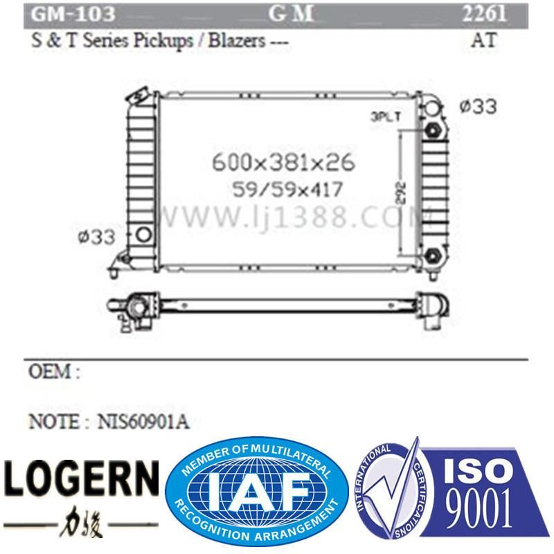 Best Car Radiator for S&T Series Pickups/Blazers at Dpi: 2261