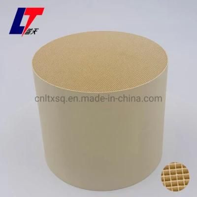 Cylindrical Ceramic Honeycomb Substrate for Catalytic Converter