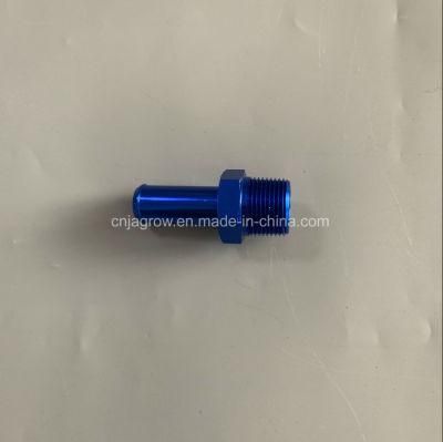 Aluminum Adapter Male NPT to Barb Straight 3/4&prime;&prime;