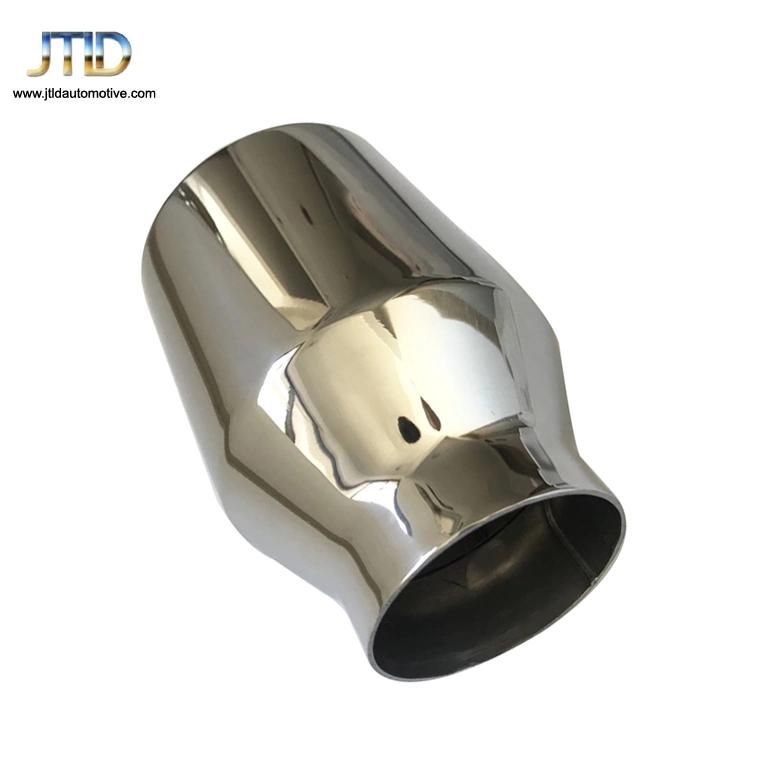 304 Stainless Steel Polished Exhaust Tip 2.5inch Inlet Universal Exhaust Tip