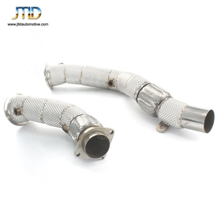 Made in China Exhaust Downpipe with Heat Shield for BMW M3 M4