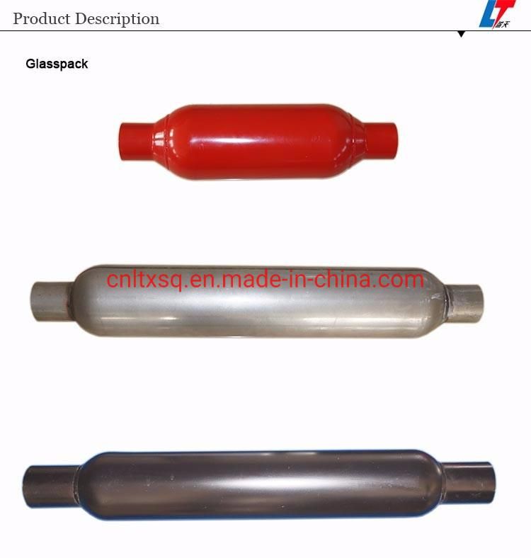 2.5" Inlet Exhaust Tip Glasspack