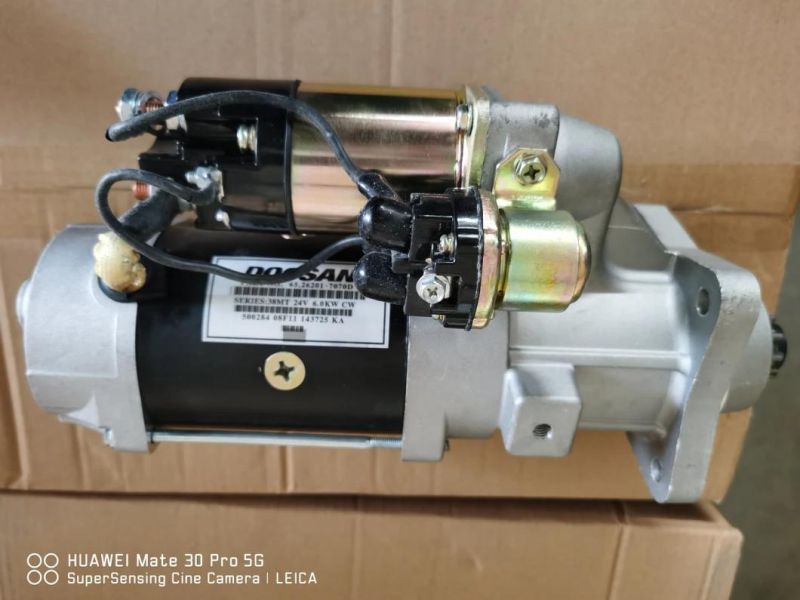 Bus Part DV11 Doosan Engine Starter 65.29201-7088 for Excavator/Truck/Bus/Generator Parts