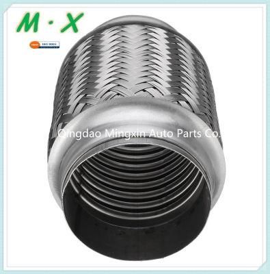 Professional Exhaust Flexible Pipe with Interlock Inside, Auto Parts, Exhaust Bellows Connectors