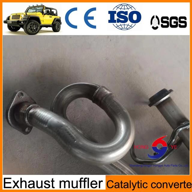 2017 Hot Sell Catalytic Converter for Jeep Wrangler with Euro4OBD