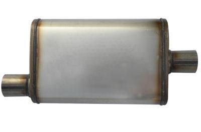 Exhaust Pipe Auto Muffler Silencer Tail Stainless Steel Car Exhaust Resonator Inside