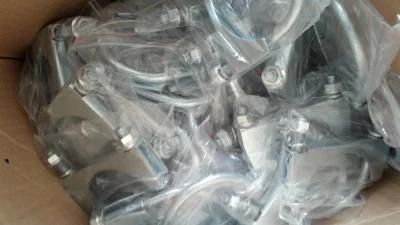Muffler Downpipe Stainless Exhaust Band Clamp Step Clamps