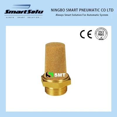 a Type Sintered Copper Brass Material Pneumatic Exhaust Muffler Silencer