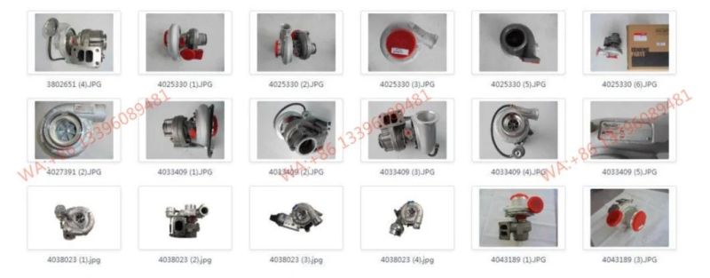 Dcec 6btam Marine Diesel Engine Parts Hx40m 3536620/3536621 Turbocharger