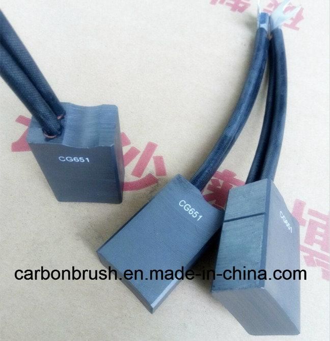 Manufacturer Copper Carbon Brush CG651 For Motor