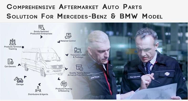 Brand New Mercedes Radiator Air-Cooled 909 9095010000 Frey Auto Parts for Best Quality