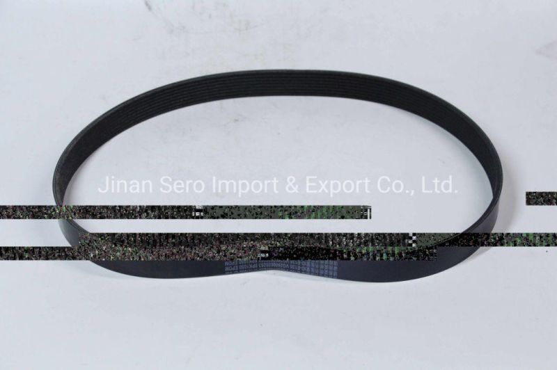 Sinotruk HOWO T7h Sitrak C7h Truck Spare Parts Man Engine Belt 8pk 1635 for Heavy Truck Parts 612600020283 612600061405 612600061376