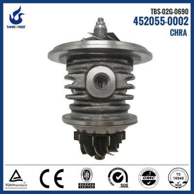 Tanboress turbocharger cartridge chra for Land-Rover Defender 2.5 TDI 126 HP 452055-0002 452055-0004