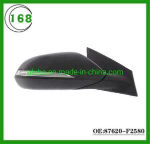 Auto Body Parts Side Mirror with Signal Light for Elantra 2019 Review Mirror 87610-F2580 87620-F2580