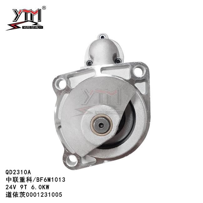 Ytm Starter Motor Qd2310A - Cw/24V/9t/4.0kw Same as Original Engine Parts for OE 0001231005