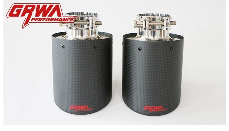 Grwa Carbon Fiber Exhaust End Tips/Exhaust Pipe