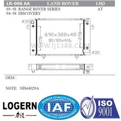 Radiator for Land Range Rover&prime;89-98/Discovery&prime;94-98 at Dpi: 1383