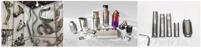 Hot Sales Exhaust Flexible Pipe with Nipple for Exhaust System Parts for Car