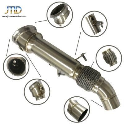 Hot Sale Polished Exhaust Downpipe for BMW F30 F31 F34 N20 320I 328I 328IX 2.0t