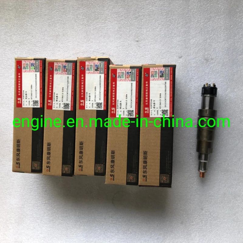 Genuine Dongfeng Dcec Isz13 Qsz13 Fuel Injector 2872544 2872289 4955080